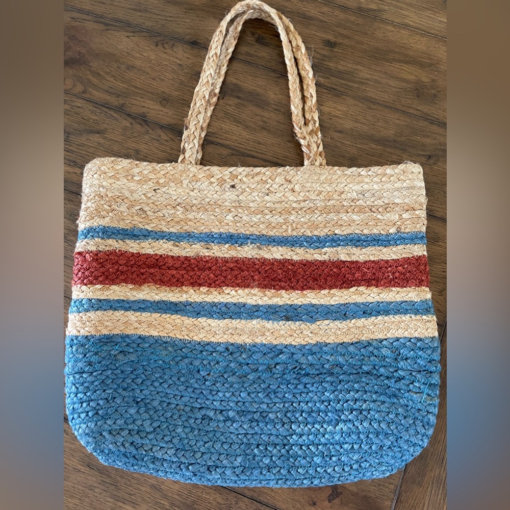 Revue boho style jute tote bag - Picture 3 of 8